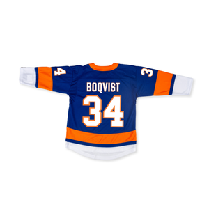#34 Boqvist Youth Home Replica Jersey