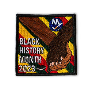 Cultural Patch - BHM Hands Stripes