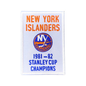 81-82 Stanley Cup Champions Patch