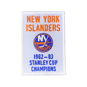 82-83 Stanley Cup Champions Patch